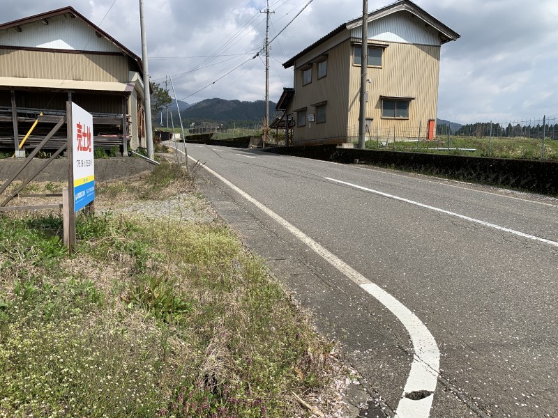 勝山市平泉寺町岡横江売土地 