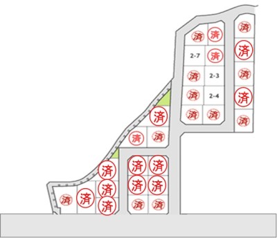 永平寺町鳴鹿山鹿分譲地　☆残3区画☆
