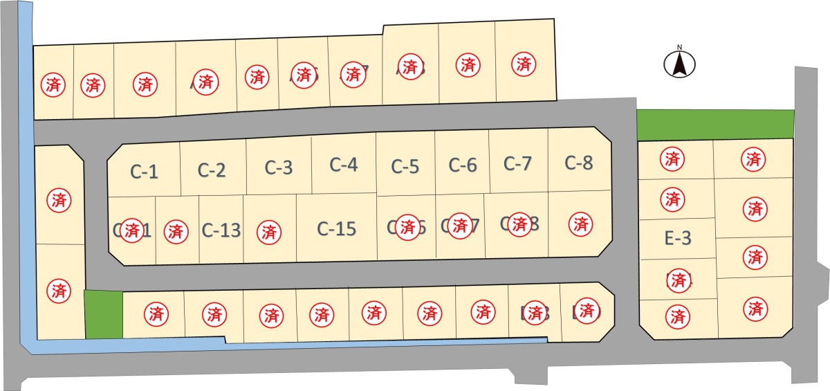大野市弥生町分譲地 ☆残11区画☆