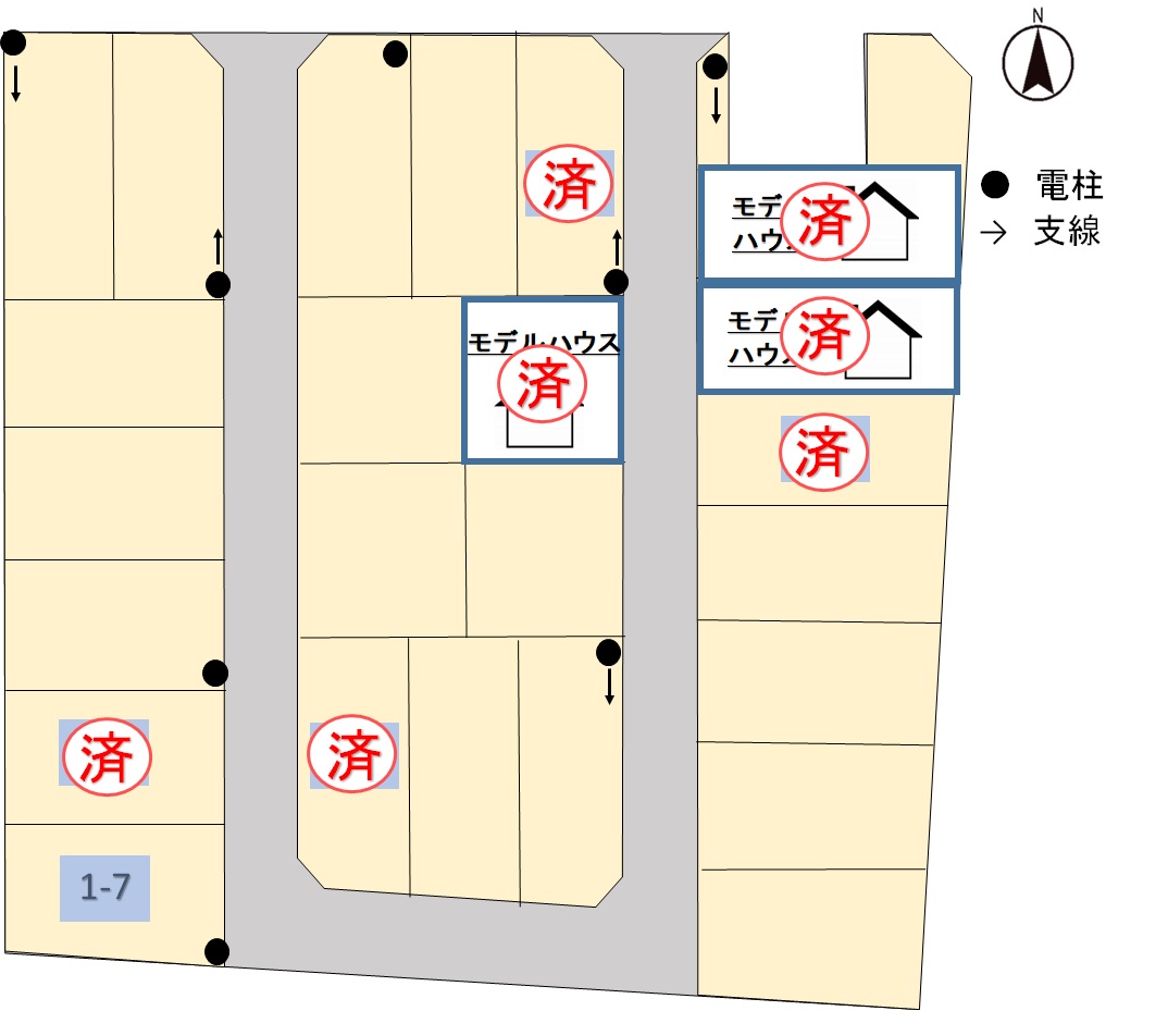 《福井市二の宮分譲地》売建プラン★区画1-7★